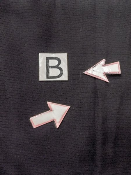 画像12: N1226M 女性用喪服  シルク(正絹) 黒,  【中古】【USED】【リサイクル】 ★★★☆☆【N1226M】 (12)