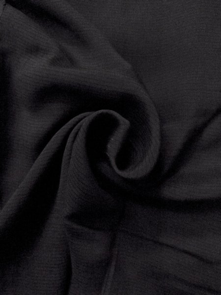 画像9: N1226N 女性用喪服  シルク(正絹) 黒,  【中古】【USED】【リサイクル】 ★☆☆☆☆【N1226N】 (9)