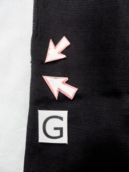 画像18: N1226N 女性用喪服  シルク(正絹) 黒,  【中古】【USED】【リサイクル】 ★☆☆☆☆【N1226N】 (18)