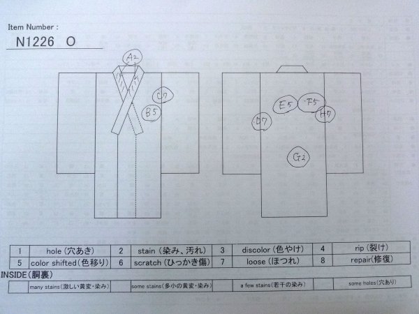 画像10: N1226O 女性用喪服  シルク(正絹) 黒,  【中古】【USED】【リサイクル】 ★☆☆☆☆【N1226O】 (10)