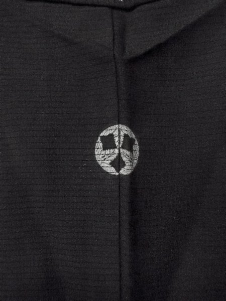 画像3: N1226P 女性用喪服  シルク（正絹） 黒,  【中古】【USED】【リサイクル】 ★★★☆☆【N1226P】 (3)