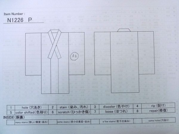 画像11: N1226P 女性用喪服  シルク（正絹） 黒,  【中古】【USED】【リサイクル】 ★★★☆☆【N1226P】 (11)