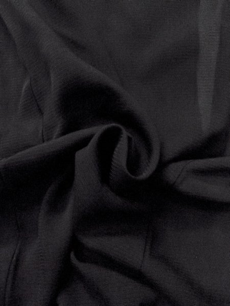 画像9: N1226Q 女性用喪服  シルク（正絹） 黒,  【中古】【USED】【リサイクル】 ★★★★☆【N1226Q】 (9)