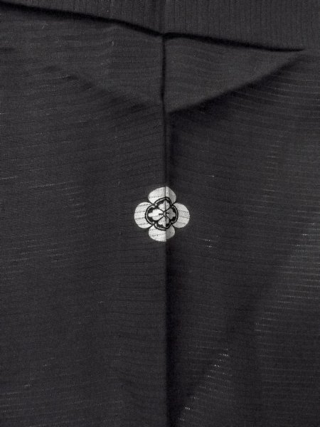 画像3: N1226R 女性用喪服  シルク(正絹) 黒,  【中古】【USED】【リサイクル】 ★★★☆☆【N1226R】 (3)