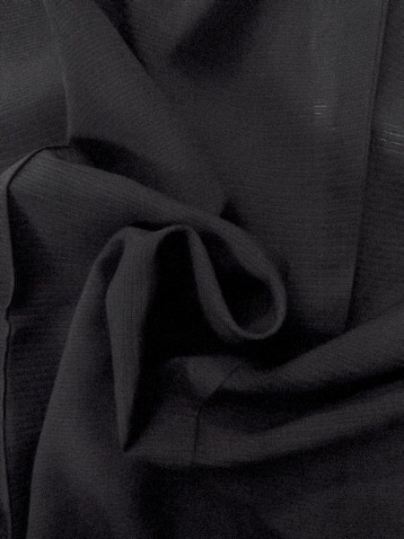画像11: N1226R 女性用喪服  シルク(正絹) 黒,  【中古】【USED】【リサイクル】 ★★★☆☆【N1226R】 (11)
