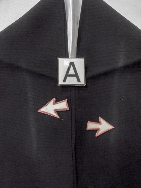 画像13: N1226R 女性用喪服  シルク(正絹) 黒,  【中古】【USED】【リサイクル】 ★★★☆☆【N1226R】 (13)