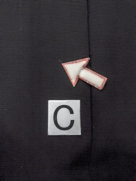 画像15: N1226R 女性用喪服  シルク(正絹) 黒,  【中古】【USED】【リサイクル】 ★★★☆☆【N1226R】 (15)