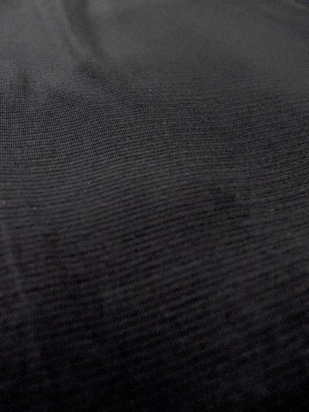 画像8: N1226S 女性用喪服  シルク（正絹） 黒,  【中古】【USED】【リサイクル】 ★★☆☆☆【N1226S】 (8)