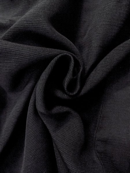 画像9: N1226S 女性用喪服  シルク（正絹） 黒,  【中古】【USED】【リサイクル】 ★★☆☆☆【N1226S】 (9)