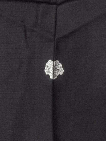 画像3: N1226T 女性用喪服  シルク(正絹) 黒,  【中古】【USED】【リサイクル】 ★★★☆☆【N1226T】 (3)