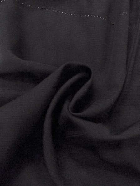 画像10: N1226T 女性用喪服  シルク(正絹) 黒,  【中古】【USED】【リサイクル】 ★★★☆☆【N1226T】 (10)