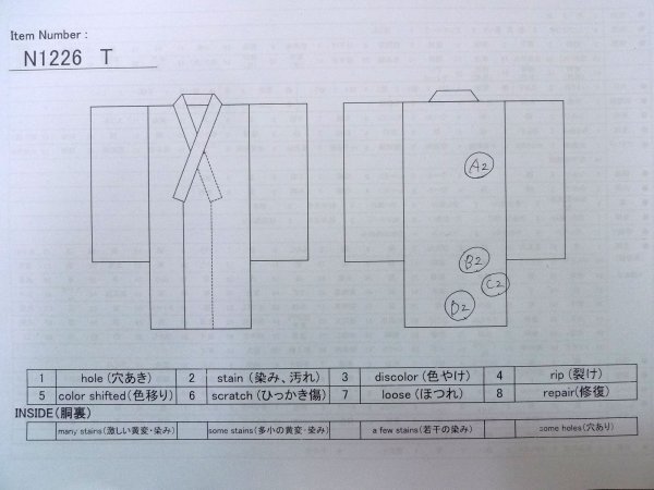 画像13: N1226T 女性用喪服  シルク(正絹) 黒,  【中古】【USED】【リサイクル】 ★★★☆☆【N1226T】 (13)