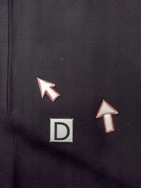 画像17: N1226T 女性用喪服  シルク(正絹) 黒,  【中古】【USED】【リサイクル】 ★★★☆☆【N1226T】 (17)