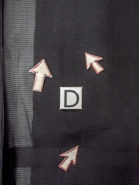 画像16: N1226U 女性用喪服  シルク（正絹） 黒,  【中古】【USED】【リサイクル】 ★★★☆☆【N1226U】 (16)