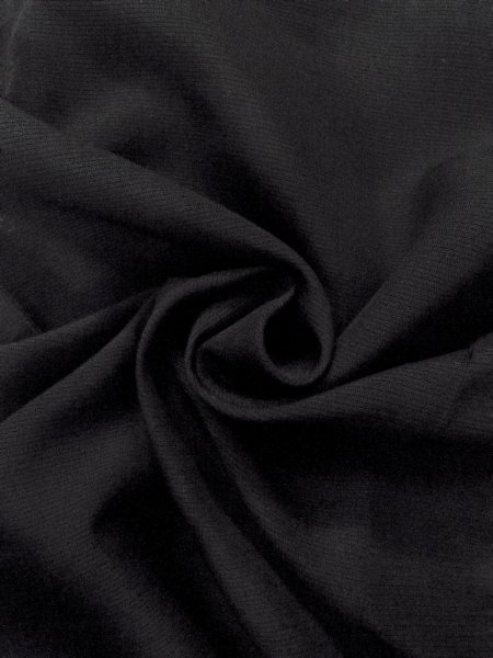 画像12: N1226V 女性用喪服  シルク（正絹） 黒,  【中古】【USED】【リサイクル】 ★★★☆☆【N1226V】 (12)