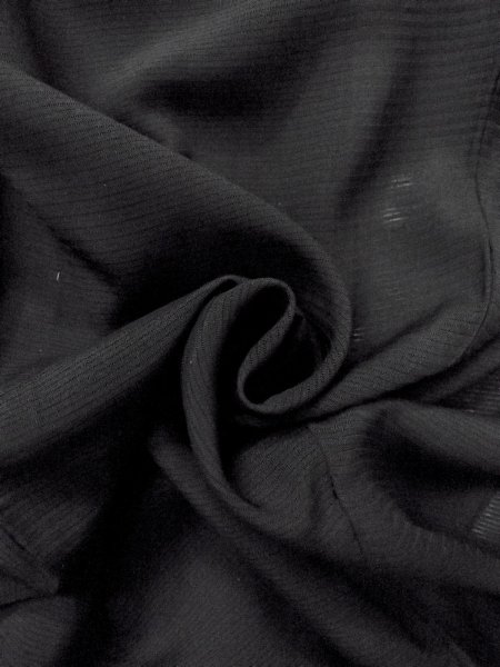 画像10: N1226X 女性用喪服  シルク（正絹） 黒,  【中古】【USED】【リサイクル】 ★★★☆☆【N1226X】 (10)