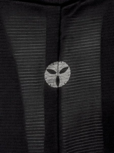 画像5: N1226Y 女性用喪服  シルク（正絹） 黒,  【中古】【USED】【リサイクル】 ★★★☆☆【N1226Y】 (5)