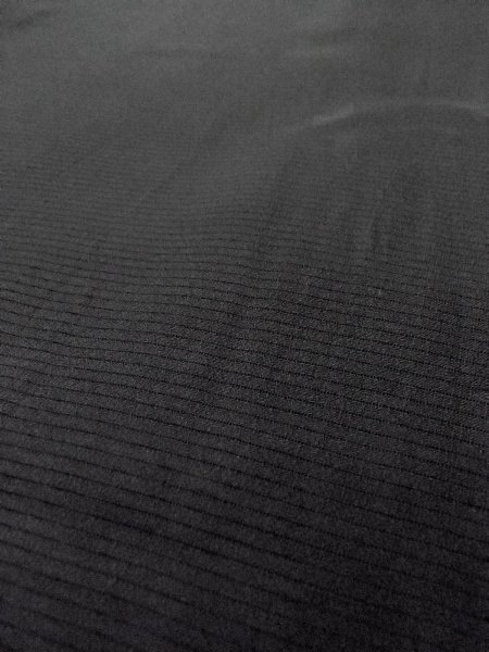 画像6: N1226Y 女性用喪服  シルク（正絹） 黒,  【中古】【USED】【リサイクル】 ★★★☆☆【N1226Y】 (6)