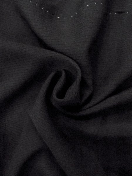 画像9: N1226Y 女性用喪服  シルク（正絹） 黒,  【中古】【USED】【リサイクル】 ★★★☆☆【N1226Y】 (9)