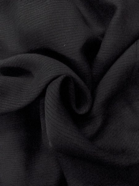 画像10: N1226Y 女性用喪服  シルク（正絹） 黒,  【中古】【USED】【リサイクル】 ★★★☆☆【N1226Y】 (10)