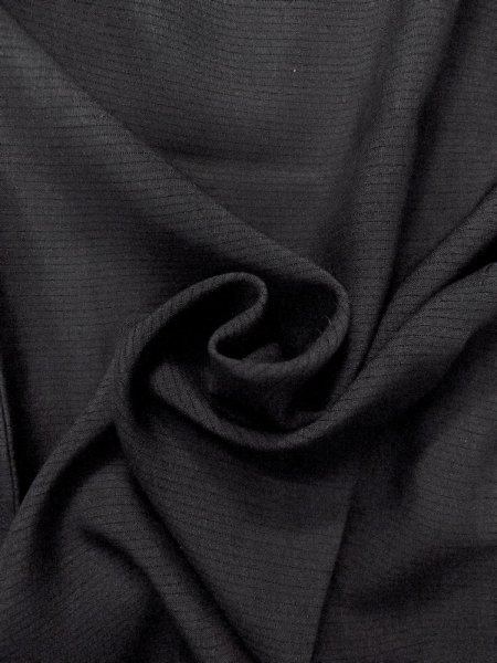 画像9: N1227A 女性用喪服  シルク（正絹） 黒,  【中古】【USED】【リサイクル】 ★★★★☆【N1227A】 (9)