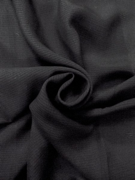 画像10: N1227A 女性用喪服  シルク（正絹） 黒,  【中古】【USED】【リサイクル】 ★★★★☆【N1227A】 (10)