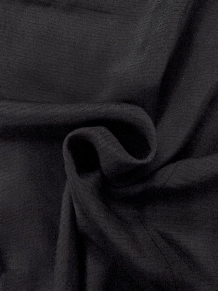 画像8: N1227B 女性用喪服  シルク(正絹) 黒,  【中古】【USED】【リサイクル】 ★★☆☆☆【N1227B】 (8)