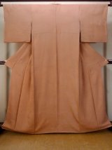 お茶席　155cm　正絹色無地　薄黄色　・D572