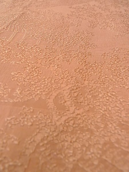 画像10: O0117A 女性用色無地  シルク（正絹） 淡いベージュ, 風景 【中古】【USED】【リサイクル】 ★★☆☆☆【O0117A】 (10)