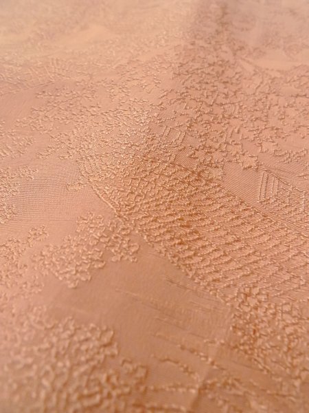 画像11: O0117A 女性用色無地  シルク（正絹） 淡いベージュ, 風景 【中古】【USED】【リサイクル】 ★★☆☆☆【O0117A】 (11)