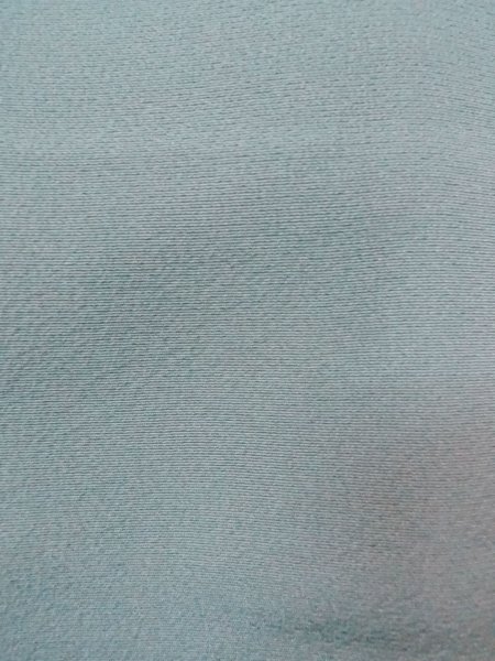 画像7: O0117B 女性用色無地  シルク(正絹) 淡い灰色がかった水色,  【中古】【USED】【リサイクル】 ★★☆☆☆【O0117B】 (7)