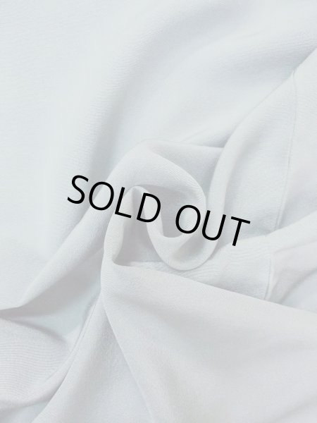 画像13: O0117B 女性用色無地  シルク（正絹） 淡い灰色がかった水色,  【中古】【USED】【リサイクル】 ★★☆☆☆【O0117B】 (13)