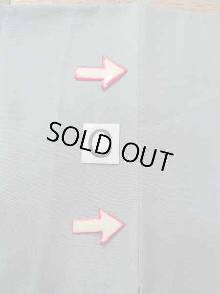 画像17: O0117B 女性用色無地  シルク（正絹） 淡い灰色がかった水色,  【中古】【USED】【リサイクル】 ★★☆☆☆【O0117B】 (17)