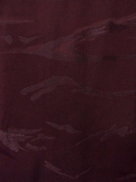 画像6: O0117D 女性用色無地  シルク(正絹) 深い紫みえんじ,  【中古】【USED】【リサイクル】 ★★☆☆☆【O0117D】 (6)