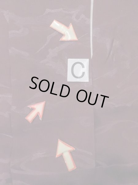 画像16: O0117D 女性用色無地  シルク（正絹） 深い紫みえんじ,  【中古】【USED】【リサイクル】 ★★☆☆☆【O0117D】 (16)