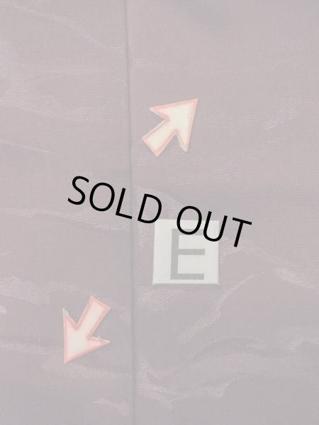 画像18: O0117D 女性用色無地  シルク（正絹） 深い紫みえんじ,  【中古】【USED】【リサイクル】 ★★☆☆☆【O0117D】 (18)