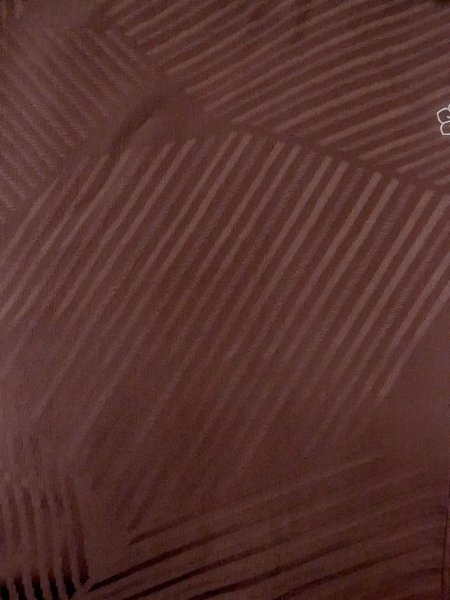 画像4: O0117H 女性用色無地  シルク(正絹) 茶色,  【中古】【USED】【リサイクル】 ★★★☆☆【O0117H】 (4)