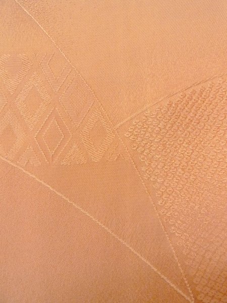 画像6: O0117I 女性用色無地  シルク(正絹) 山吹,  【中古】【USED】【リサイクル】 ★★☆☆☆【O0117I】 (6)