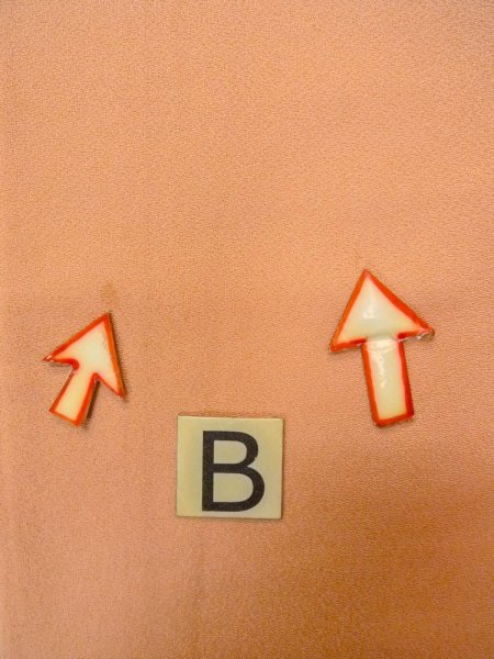 画像15: O0117I 女性用色無地  シルク(正絹) 山吹,  【中古】【USED】【リサイクル】 ★★☆☆☆【O0117I】 (15)