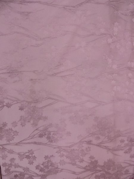 画像3: O0117L 女性用色無地  シルク(正絹) 淡い灰色がかった紫色,  【中古】【USED】【リサイクル】 ★★★☆☆【O0117L】 (3)