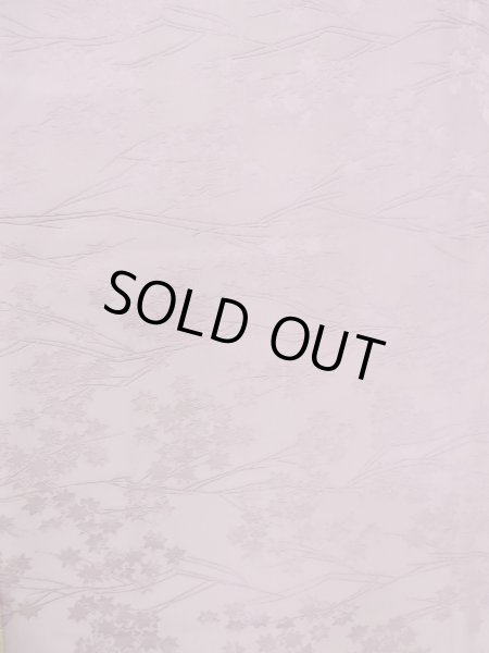 画像4: O0117L 女性用色無地  シルク（正絹） 淡い灰色がかった紫色,  【中古】【USED】【リサイクル】 ★★★☆☆【O0117L】 (4)