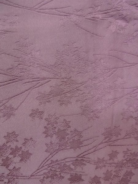 画像5: O0117L 女性用色無地  シルク(正絹) 淡い灰色がかった紫色,  【中古】【USED】【リサイクル】 ★★★☆☆【O0117L】 (5)