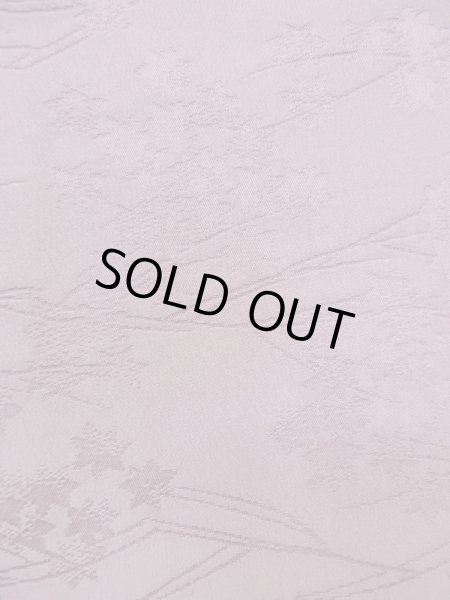 画像6: O0117L 女性用色無地  シルク（正絹） 淡い灰色がかった紫色,  【中古】【USED】【リサイクル】 ★★★☆☆【O0117L】 (6)