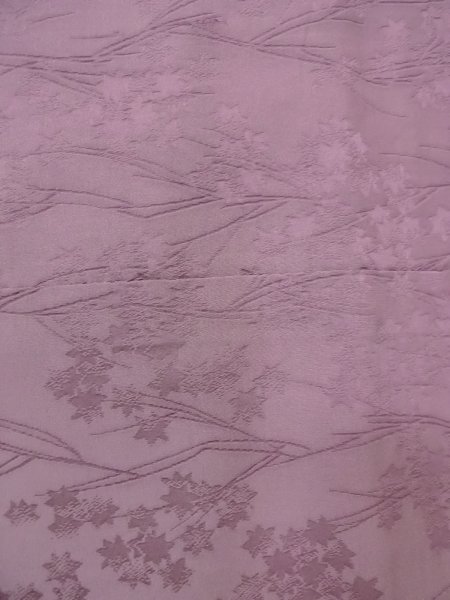 画像7: O0117L 女性用色無地  シルク(正絹) 淡い灰色がかった紫色,  【中古】【USED】【リサイクル】 ★★★☆☆【O0117L】 (7)