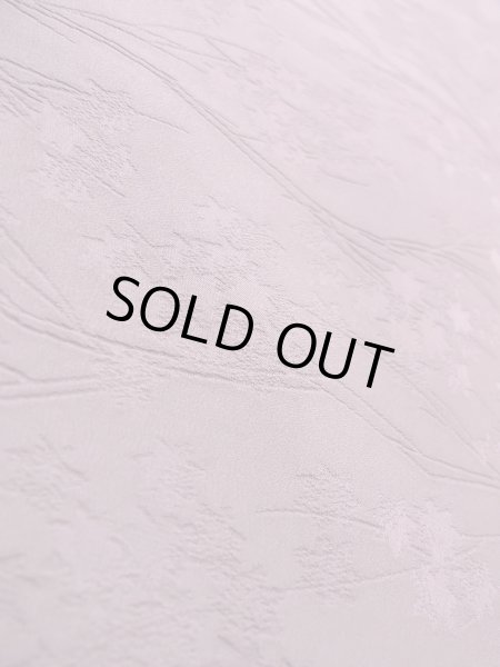 画像9: O0117L 女性用色無地  シルク（正絹） 淡い灰色がかった紫色,  【中古】【USED】【リサイクル】 ★★★☆☆【O0117L】 (9)