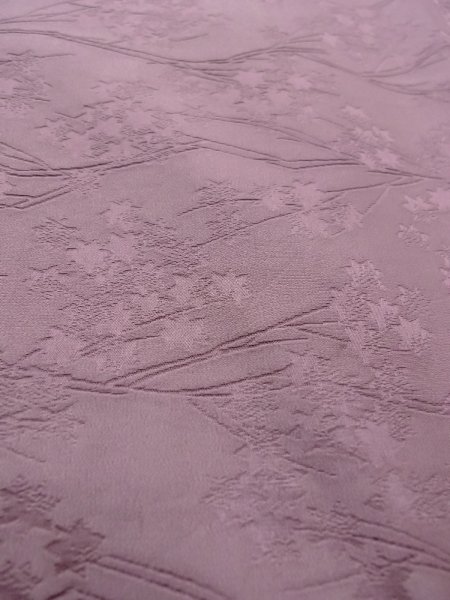 画像10: O0117L 女性用色無地  シルク(正絹) 淡い灰色がかった紫色,  【中古】【USED】【リサイクル】 ★★★☆☆【O0117L】 (10)