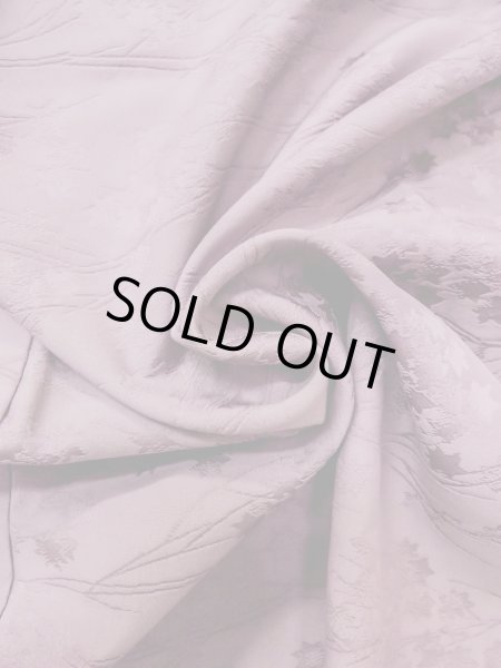 画像11: O0117L 女性用色無地  シルク（正絹） 淡い灰色がかった紫色,  【中古】【USED】【リサイクル】 ★★★☆☆【O0117L】 (11)