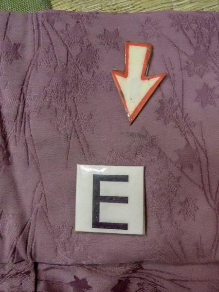 画像18: O0117L 女性用色無地  シルク(正絹) 淡い灰色がかった紫色,  【中古】【USED】【リサイクル】 ★★★☆☆【O0117L】 (18)