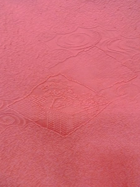 画像5: O0117N 女性用色無地  シルク(正絹) 桃色,  【中古】【USED】【リサイクル】 ★★★☆☆【O0117N】 (5)