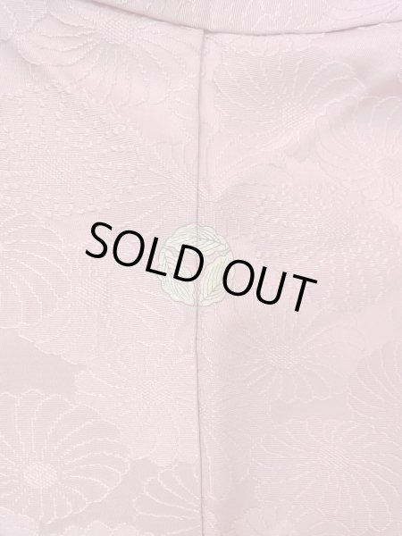 画像3: O0117S 女性用小紋  シルク(正絹) 淡い紫み桃色,  【中古】【USED】【リサイクル】 ★★★☆☆【O0117S】 (3)